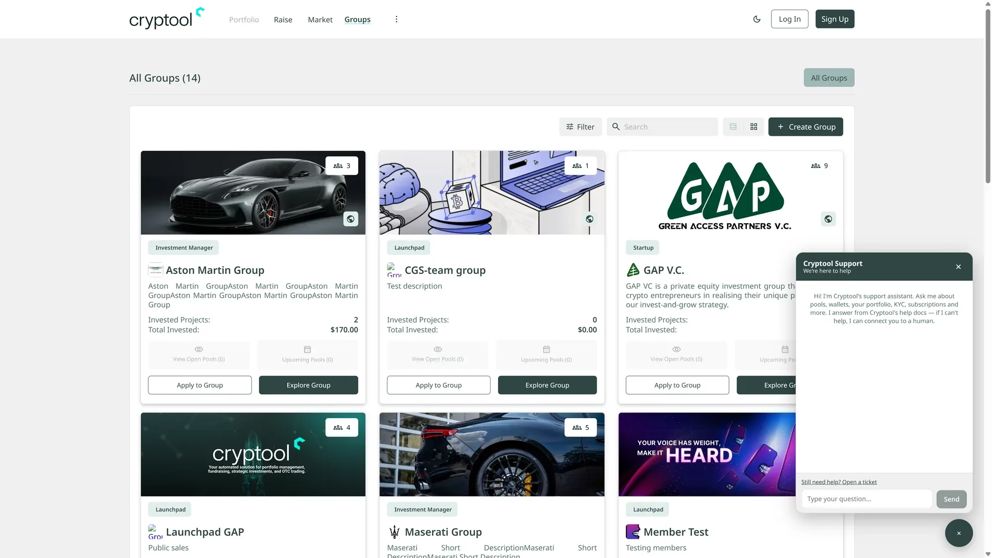 Cryptool.io Groups
