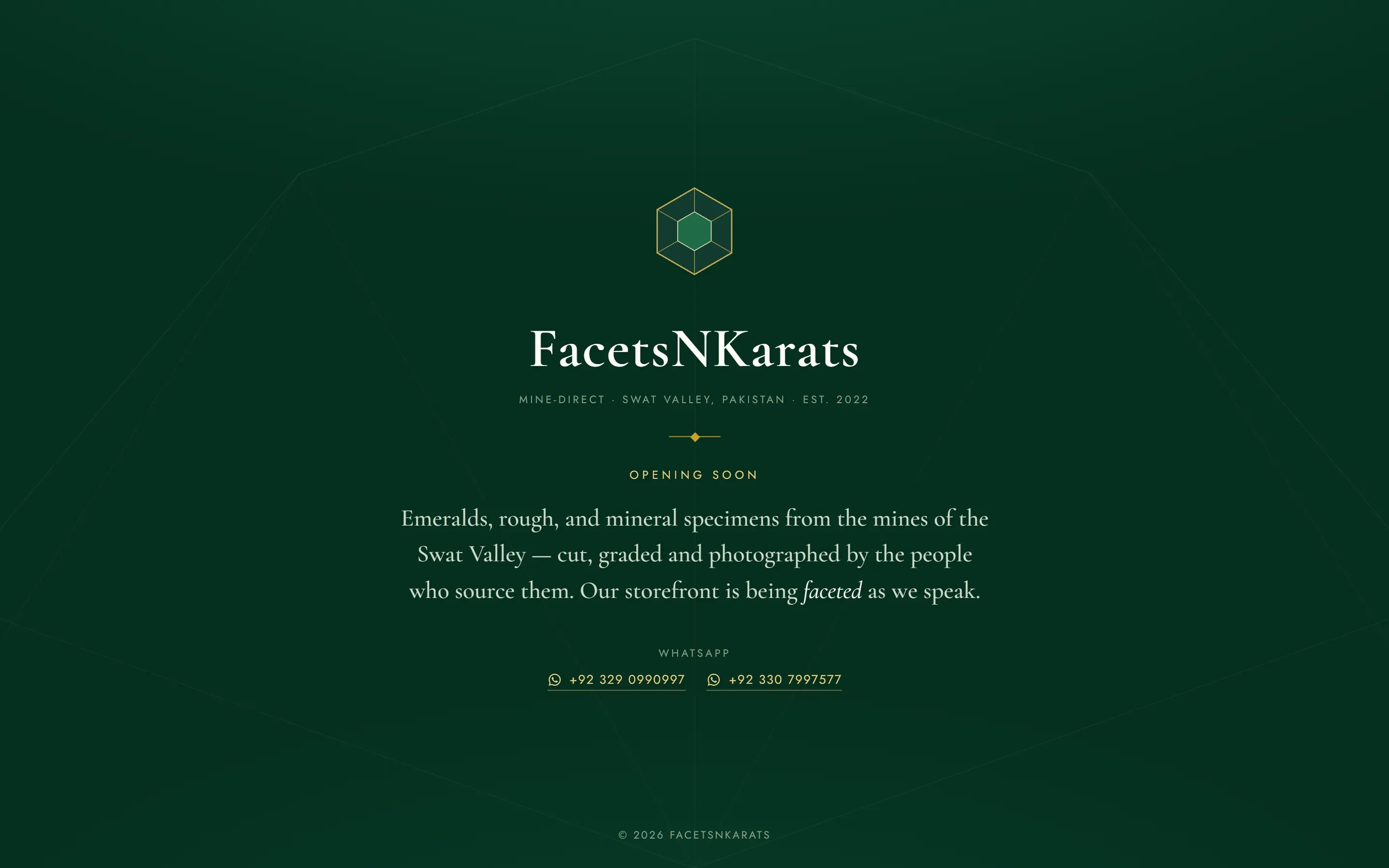 FacetsNKarats Home